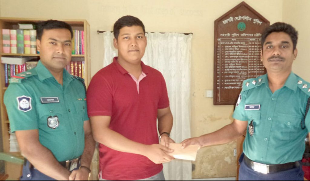 Mr. Tuhin Ahmed Sir is getting payment from officers ...
